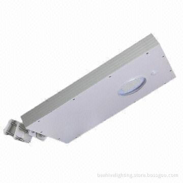 All-in-one Integrated Solar LED Garden Light with Motion Sensor, 15W Power